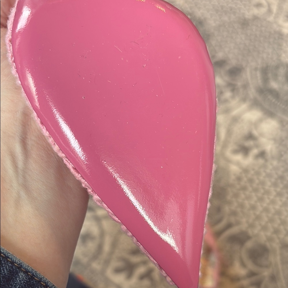 Pink Lace Women Shoes - Picture 3 of 6